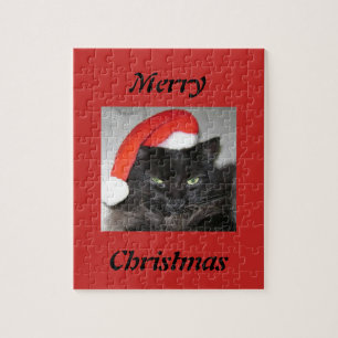 Santa Cat-julpussel Pussel