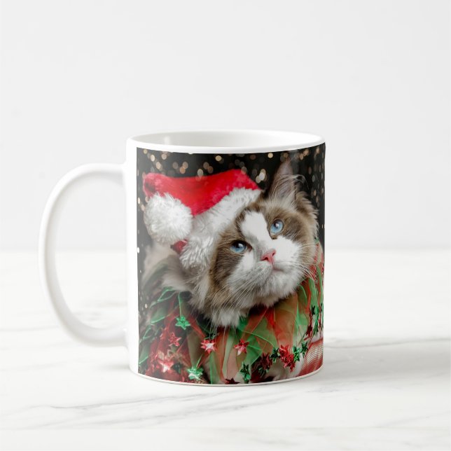 Santa Cat Kaffemugg (Vänster)