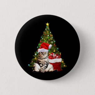 Santa Cat Knapp