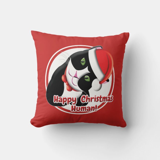Santa Cat Kudde (Framsida)