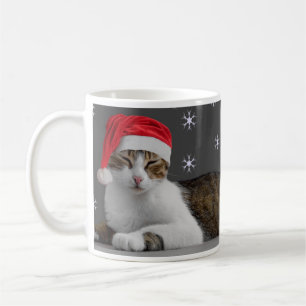 Santa Cat Mugg