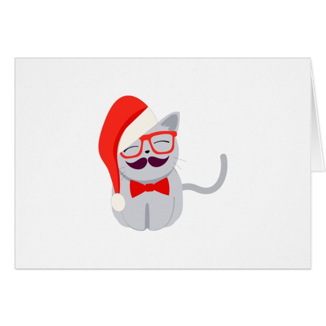 Santa Cat OBS Kort (Framsidan Horizontal)