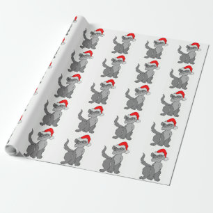 SANTA CAT PRESENTPAPPER