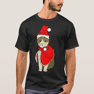 Santa Cat T Shirt