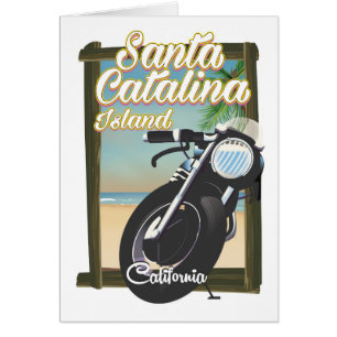 Santa Catalina Island, Kalifornien, USA Hälsningskort