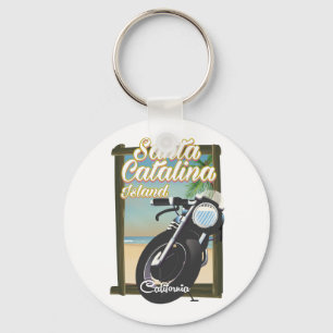 Santa Catalina Island, Kalifornien, USA Nyckelring