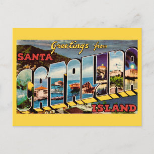 Santa Catalina Island vykort