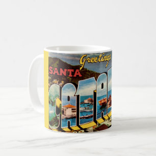 Santa Catalina Island vykort Kaffemugg