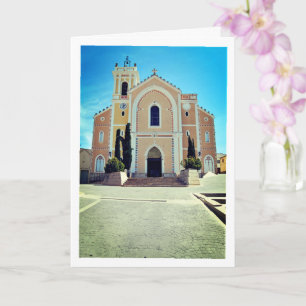 Santa Catalina Mártir Church in Vilamarxant, Spain Kort