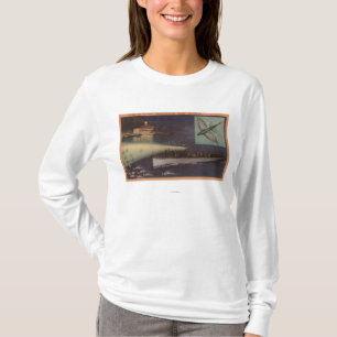 Santa Catalina ö, CA-kasino som flyger fisken T Shirt