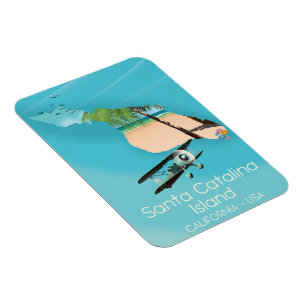 Santa Catalinaön Kalifornien USA Magnet
