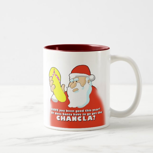 Santa Chancla Två-Tonad Mugg (Höger)