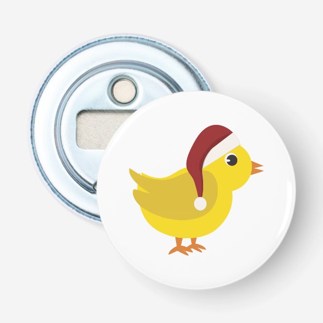 Santa chick flasköppnare (Framsidan)