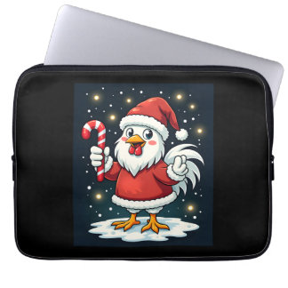 Santa Chicken Joy Laptop Fodral