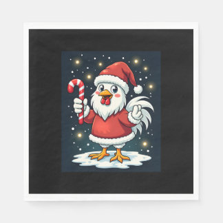 Santa Chicken Joy Pappersservett