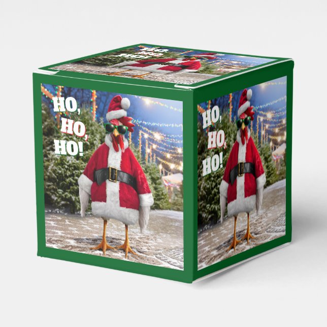Santa Chicken Presentaskar (Framsidan Sidan)