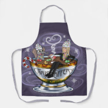 Santa Chris & Wilbur Hett Tubbin'all over Print