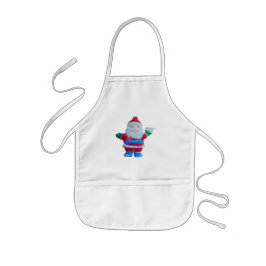 SANTA CHRISTMAS COOKERY CHILDRENS APRON BARNFÖRKLÄDE