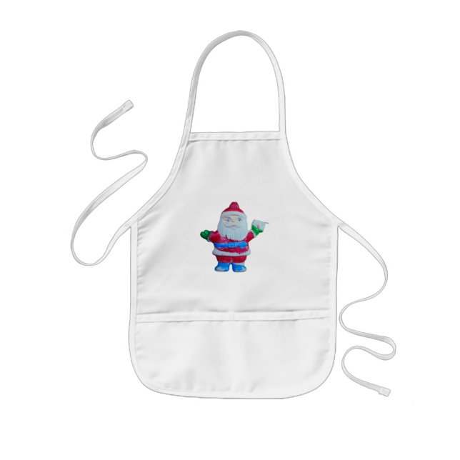 SANTA CHRISTMAS COOKERY CHILDRENS APRON BARNFÖRKLÄDE (Framsidan)