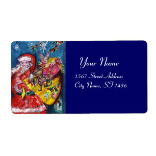 SANTA, CHRISTMAS GIFT SACK OCH LEKSAKER FRAKTSEDEL