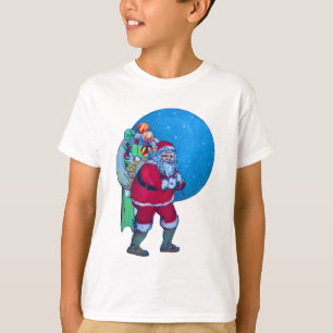 SANTA, CHRISTMAS GIFT SACK OCH LEKSAKER I STARRY H TEE