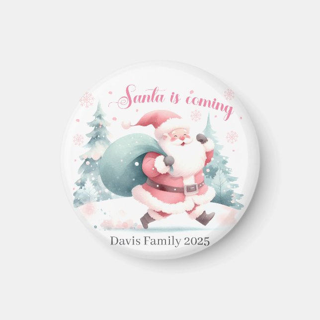 Santa Christmas Magnet (Framsidan)