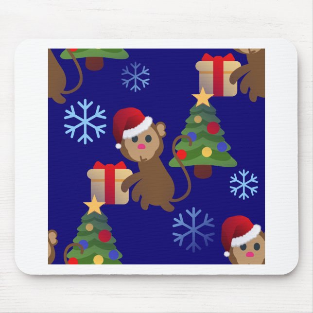 Santa christmas monkey emoji musmatta (Framsidan)