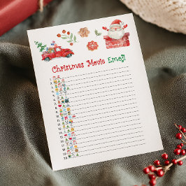 Santa Christmas Movie Emoji Game Julkort