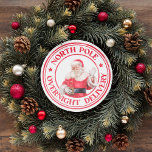 SANTA CHRISTMAS NORTH POLE OVERNIGHT DELIVERY RUNT KLISTERMÄRKE<br><div class="desc">Är du redo att ge din helgdag festligheter i Jultomten? Se bara på våra rundklistermärken med en trevlig jultomteillustration och det oförglömliga citatet "North Pole Overnight Delivery". De här klistermärkena är perfekten som tillägg till din julklapp firande,  och kombinerar festlig charm med snabb leverans för en oförglömlig helgdag.</div>