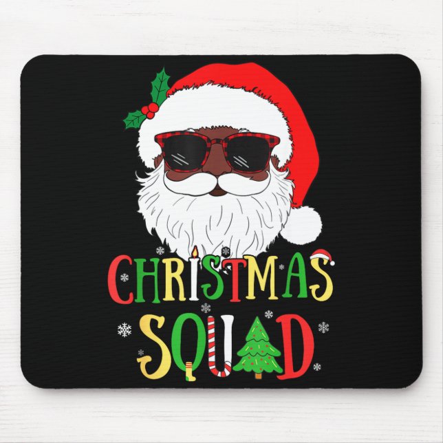 Santa Christmas Squad Black Men African American P Musmatta (Framsidan)