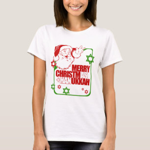 Santa Christmukkah T-shirt