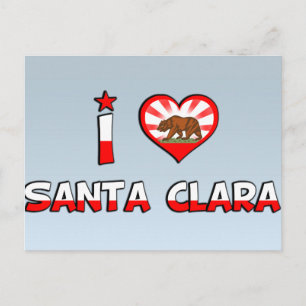 Santa Clara, CA Vykort