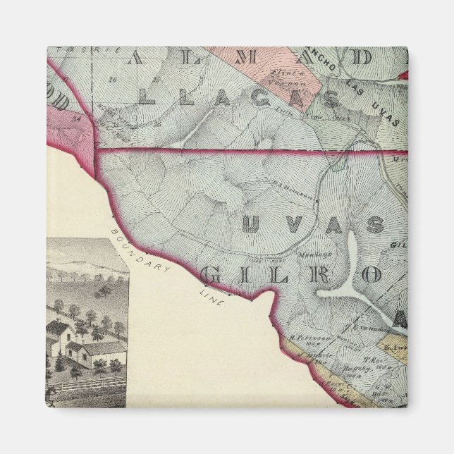 Santa Clara Co 10 Magnet (Framsidan)