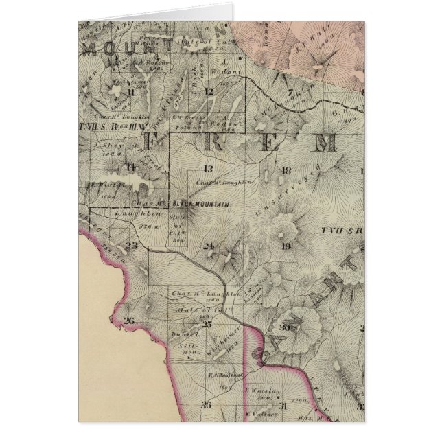 Santa Clara Co 4 Hälsningskort (Framsidan)