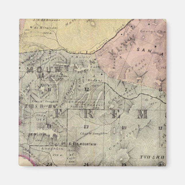 Santa Clara Co 4 Magnet (Framsidan)