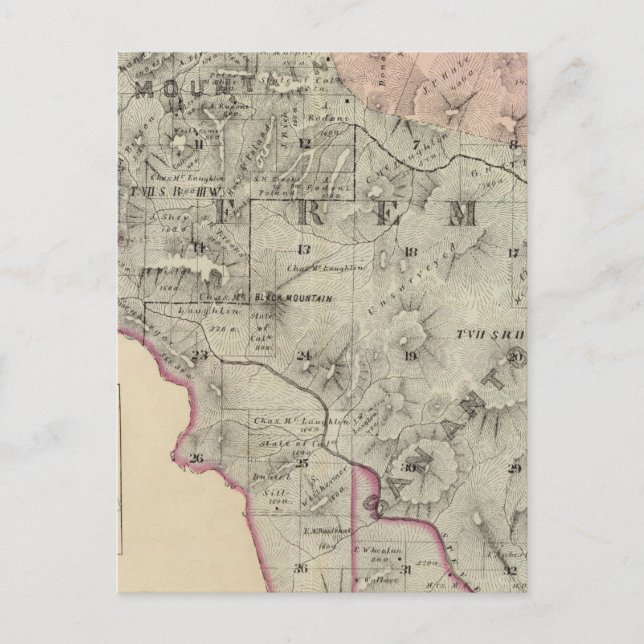 Santa Clara Co 4 Vykort (Framsida)