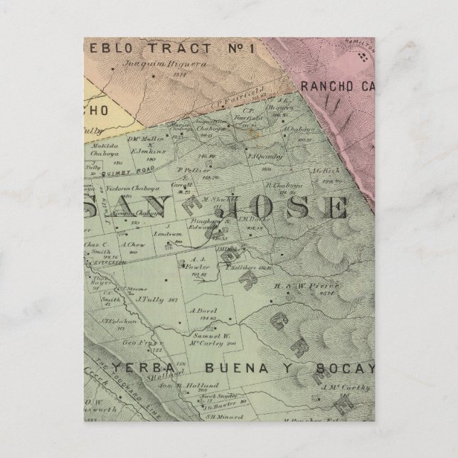 Santa Clara Co 6 Vykort (Framsida)