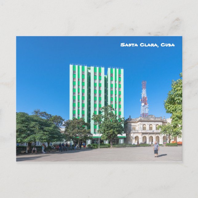 Santa Clara Leoncio Vidal Park, Kuba Vykort (Framsida)