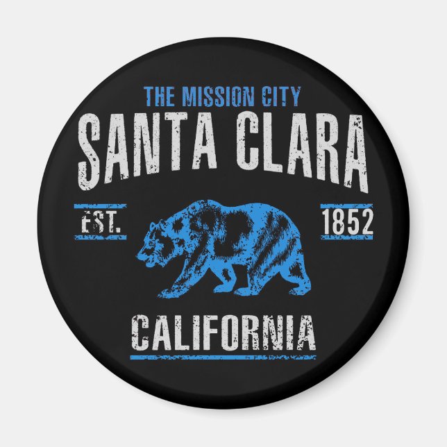 Santa Clara Magnet (Framsidan)