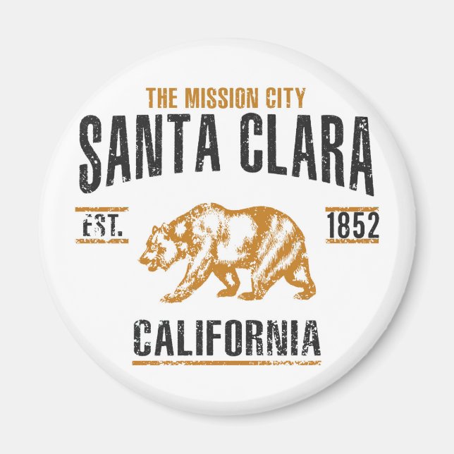 Santa Clara Magnet (Framsidan)