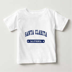 Santa Clarita California College Stil T-skjortor Tee