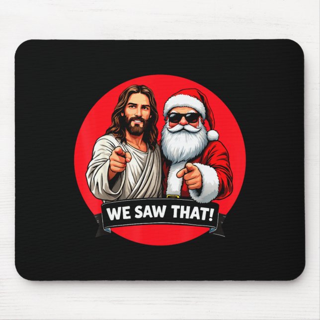Santa Claus And Jesus Christ I Saw That Funny Chri Musmatta (Framsidan)