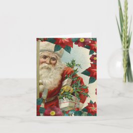 Santa Claus bringing gifts and presents Kort