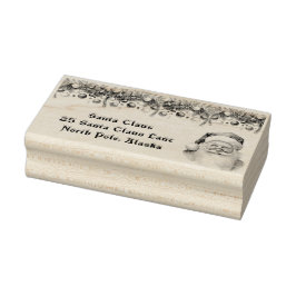 Santa Claus Christmas Garland North Pole  Stämpel