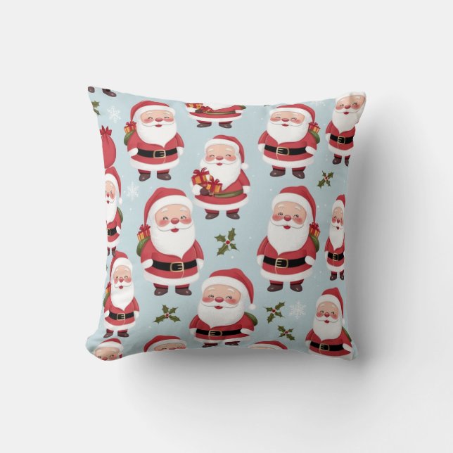 Santa Claus Christmas pillows Kudde (Framsida)