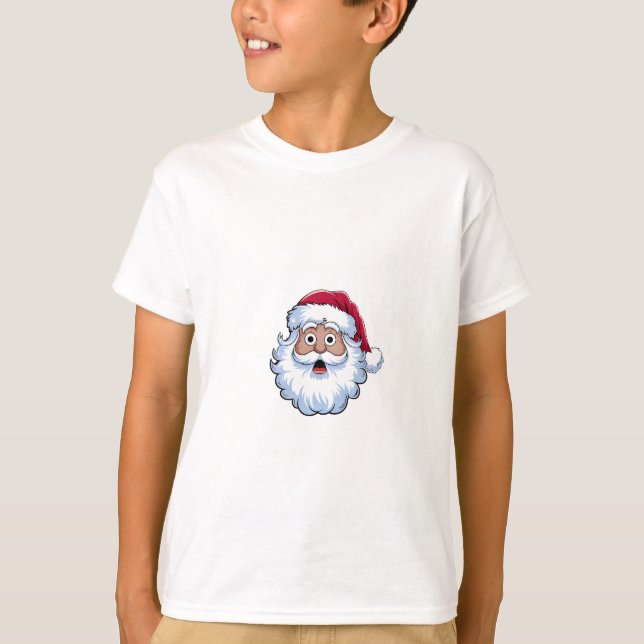 Santa Claus Christmas T Shirt (Framsida)