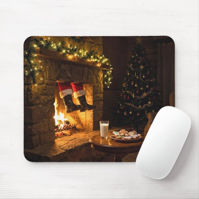 Santa Claus Coming Down the Chimney Musmatta (Med mus)