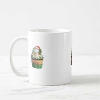 santa claus cupcakes mug kaffemugg