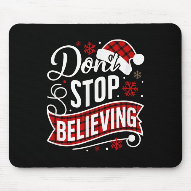 Santa Claus Don't Stop Believing Christmas Letter  Musmatta (Framsidan)
