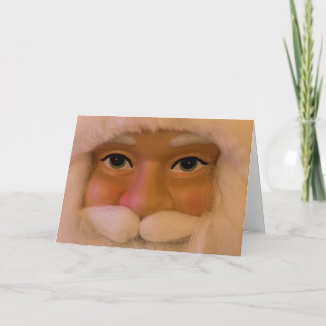 Santa Claus julkort Helgkort (Framsida)